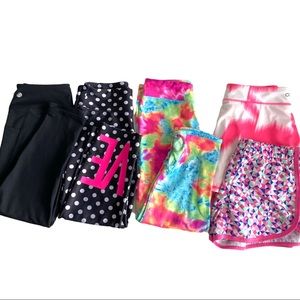Bundle of girls athletic wear, 10/12